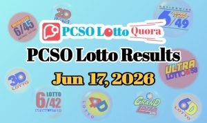 PCSO Lotto Results Jun 17, 2026 (All Draws Today)